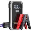 VoltSurge Booster Avviamento Auto, Avviatore di emergenza, 5000A Avviatore Emergenza per Auto Fino a 7.0L Benzina o 5.5L Diesel, 12V Jump Starter, Uscita USB Rapida, Torcia a LED