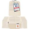 LIONSTRONG - coprisedile auto per seggiolino bimbo - Protezione EXTRA - protettore di sedili auto - compatibile ISOFIX - Crema