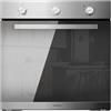 Cecotec Horno Integrable Bolero Hexa C136000 Mirror Time A. 2800 W, 77 L di capacità, 4 funzioni, Timer, Steam Assist, Steam EasyClean, Cooling Fan, Triple Glass, Classe Energetica A