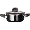 Silit Silargan® Modesto Bratentopf mit Deckel, 20 cm, Black 3201010680 4004633303190
