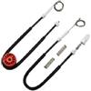 SUEVAS Alzavetro Per Citroen C3 Per Pluriel 2003 2004 2005 2006-2016 Kit di riparazione per regolatore finestra porta posteriore sinistra Alzacristalli elettrici
