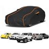 Ufgwhirl Telo Copriauto da Esterno per Citroen C3 Hatchback 2016-2025, Anti UV Anti Vento Antipolvere, Copertura Auto per Esterno Con cerniera