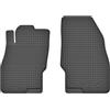 edecor Tappetini in gomma per auto, tappetini in gomma per Opel Corsa E, anno di costruzione 2014-2019, anteriori, conducente e passeggero, UXUX
