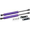 SANCAK Molla A Gas Per Cofano Anteriore Auto Montanti Cofano Per Fiesta ST 7a Generazione, Cilindri Supporto Montante Dell'ammortizzatore, Asta Del Pistone(Pure black)