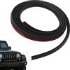 Rainway Guarnizione universale per parabrezza in gomma nera, 2 m, guarnizione per parabrezza in gomma per auto, guarnizione autoadesiva per finestre, nastro sigillante per porte e finestre, protezione dalle