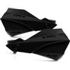 evomosa Paramani moto 22MM 25MM ABS Protezione paramani Racing Per 80-650CC XR CR CRF Per 125-498CC RR 2T 4T (Nero)