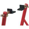 A-Pro Adattatore Cavalletto Slitta Paletta Posteriore Racing Acciaio Gommato