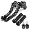 BYLKFC Manopole Per Manubrio Della Leva Freno E Frizione Per Moto Per YAMAHA XMAX200 X-MAX200 XMAX X-MAX 200 Kit Di Montaggio Estremità Leve Freno Frizione Motocicletta Manopole Manubrio