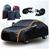 Generico Telo Copriauto Antigrandine Imbottito per Smart Fortwo 453,Invernale Telo Copriauto Impermeabile Esterno Per Auto Esterno Traspirante Copertura Completo Antipolvere UV