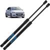 Koaudb 2x Ammortizzatori Posteriori per Hyundai i20 2008-2015 (450N 420MM) | Nero Pistoncini Portellone Posteriore Molle a Gas Ammortizzatori Cofano Posteriore per #817801J000, 817701J000