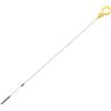 QUARKZMAN Motore Olio Livello Indicatore Asta Per Audi TT 2008 1pc | Metallo, Plastica, Giallo, Tono Argento, 56.6x3.8cm, 06F115611F, Per Audi A3 06-08, Per Volkswagen Golf/GTI/Jetta 06-08