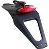 RACETECH PORTATARGA A LED Omologata Universale Devil Racing Nero