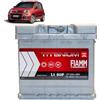 Generico Batteria 50Ah N compatibile con Fiat Panda 312_ 2012 +