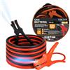 VENTUX GEAR Cavi avviamento auto 220A 3 m - LED, pinze batteria per moto e furgoni
