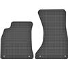 edecor Tappetini in gomma per auto, tappetini in gomma per Audi A4 B8, anno di costruzione 2007-2015, anteriori