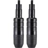 FENIQG Moto Tamponi Paratelaio per Kawasaki ER-6N 2009-2012, Protezione Anticaduta Corpo Anti-Caduta Palla Tamponi Antiurto Anti Crash Pad Accessori,Black