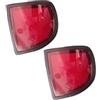 DWQDKPM Terza Luce Stop A LED Per Mitsubishi L200 05-2015 Fanale Posteriore Riflettore Luce Freno Stazionamento Fendinebbia Segnalazione 8355A015 Paraurti Auto Terza luce Freno Posteriore