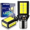 APOOS T15 W16W LED Lampadina CANBUS 27SMD 921 912 955 Nessuna Polarità per Auto LED Retromarcia Luci Freno Inversione Parcheggio Posteriori Luci 12V 24V 6500K Bianco 2 Pezzi