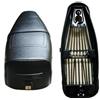 Generico SELLA SELLONE COMPATIBILE CON VESPA PX 125 150 200 ARCOBALENO BASE IN FERRO CON MOLLE MADE IN ITALY TARGHETTA ADESIVA POSTERIORE COD 0130