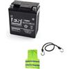 CLICK&GO batteria YTZ8V ESTZ8V 12V-7AH spedita già carica e pronta per l'uso COMPATIBILE CON YAMAHA MT-03 ABS 321 per anno 2016 al 2025 batterie energysafe CCA 100A EN 113x70x130mm