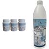 WK Polvere di Polifosfato WK | Ricarica Universale 3x1Kg per Dosatori | Norme CEE & Liquipol | Polifosfato Liquido Anticalcare universale | 1 litro