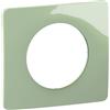 LEGRAND - Piastra Céliane - Piastra di finitura per prese e interruttori celiane - 1 postazione - Verde celadon