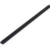 Alberts 470586 Profilo di ingresso | nero | PVC-U | 1000 x 7 x 4 mm