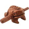 Wresetly Legno intagliato gracchiante percussioni suono musicale rana giocattolo blocco tono