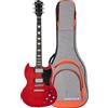Rocktile Pro S-Red Chitarra Elettrica Heritage Cherry Set Con Gigbag