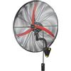 Generic Ventilatore da pavimento, ventilatore da parete oscillante industriale per impieghi gravosi, altezza e inclinazione regolabili con 3 velocità, ideale per il raffreddamento di interni ed este