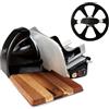 Palatina Werkstatt Berkel - Affettatrice Home Line 250 Plus in nero - Nuovo modello + 100% tagliere fatto a mano unico