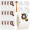 BZURTER 12 Sacchetti per Aspirapolvere per Miele Guard S1 / Guard L1 / Guard M1