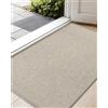 COLOR&GEOMETRY Zerbino Ingresso Interno Antiscivolo 80x120cm, Beige