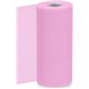 EUBSWA Rotolo di Tessuto in Tulle Rosa, 30 cm x 91,5 m Tulle Rotolo Matrimonio per Compleanni e Matrimoni, Decorazione Fai da Te, Tutù, Gonna, Decorazione da Tavolo, Confezione Regalo