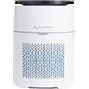 SureAire Purificatore d'aria da tavolo per casa e ufficio, filtro HEPA per fumo, peli di animali domestici - modalità automatica, modalità sleep a basso rumore, luce regolabile, design compatto