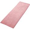 Decomira Tappeto Bagno Antiscivolo in Ciniglia | Tappetino bagno super assorbente, lavabile in lavatrice | Per il bagno, la doccia, la vasca da bagno o come tappetino WC | Rosa - 50x150 cm