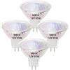 VINBE Lampadine alogene MR16, 35W 12V MR16 GU5.3 Lampadine alogene spot, Luce bianca calda, 4 pezzi