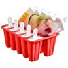 Generic Stampi in silicone fai da te per ghiaccioli, ghiaccioli, stampi in silicone per gelato, stampo per la preparazione degli alimenti, stampi per gelato senza bisfenolo A, facili da usare e riutilizzabili