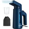 OLAYMEY Steamer - Ferro da stiro a vapore da 700 W, per rimuovere le rughe, per viaggi, ufficio e casa