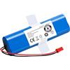 EAFRJQCVNL Batteria sostitutiva agli ioni di litio, compatibile con Ilife, batteria for aspirapolvere robot V3s Pro V50 V5s Pro V8s X750(2600mAh)