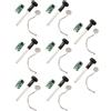Serenophile Confezione da 8 moduli umidificatori USB da 5 V con circuito atomizzatore con 740 fori per kit fai da te per diffusore di profumi e aromaterapia