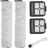 Fixbetter Set di 5 accessori per Dreame H11, H11 Max, H12 Core Wet and Dry Aspirapolvere Accessori, 2 rulli per spazzole, 2 filtri HEPA, 1 spazzola per la pulizia