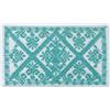 Markotex Tappeto Sardo Stuoia Passatoia tappeto bagno 100% Cotone Made In Italy prodotto in sardegna (Acqua, 46x77)