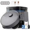 Lefant M3Max Robot Aspirapolvere Lavapavimenti con Mappatura, 20000Pa, Laser dToF, Evitamento PSD, 3.2L Stazione All-in-One Autosvuotante, Lavaggio Mop a 45°C e Asciugatura, WiFi 2.4G/5G, Alexa/APP