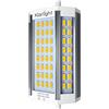 Klarlight Lampadina LED R7s, 118 mm, 30 W, dimmerabile, luce bianca calda, 3000 K, 3000 lm, tipo J, doppia lampadina J118, lampadina a LED di ricambio 200 W - 300 W, lampadina alogena J118 T3, AC 220