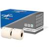 Aftertech 2x 99015 54x70mm Rotoli di Etichette adesive compatibili (320 Etichette/rotolo = 640 totali) per Dymo LabelWriter Seiko SLP etichettatrici stampanti S0722440 2x99015