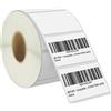 BETCKEY - 57mm x 32mm(2,25 in x 1,25 in) Perforated Etichette Termiche per Codice a Barre e Uso Multiplo Compatibile con stampanti Zebra e altre [1 Rotolo/1000 Etichette]