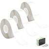 Joysuelly 3 Rotoli Etichette Adesive Termiche, Etichette P15 Nastro Adesivo Termico per Stampanti a Etichette per Stampa di Codici a Barre Nomi Prezzi Casa Ccuola Ufficio ecc 12mm x 40mm(160 Nastri/Rotolo)