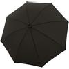 Doppler Superstrong - Ombrello lungo grande, automatico, colore: Nero