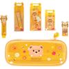 Legami - Bear Sweet Bear Kit Cancelleria Completo con Astuccio Wonderwow, Forbice, Temperino, Gomma Retrattile, Correttore a Nastro e Colla + Correttore a Nastro 2 in 1, Set Scuola Bambini e Ufficio